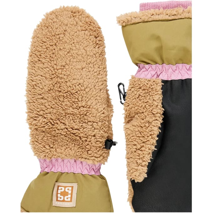 Protest Prtonika - Ski wanten Dames - Teddy – Bamboobeige