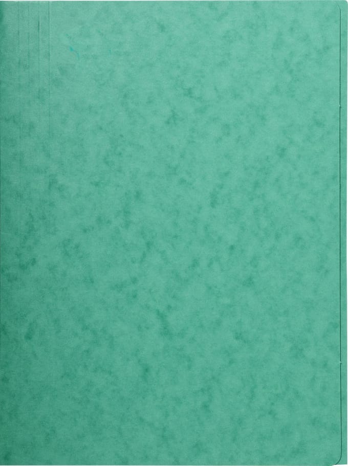 Exacompta 25x Map met 3 kleppen in glanskarton 400gm2 - A4 - Groen - 56415E