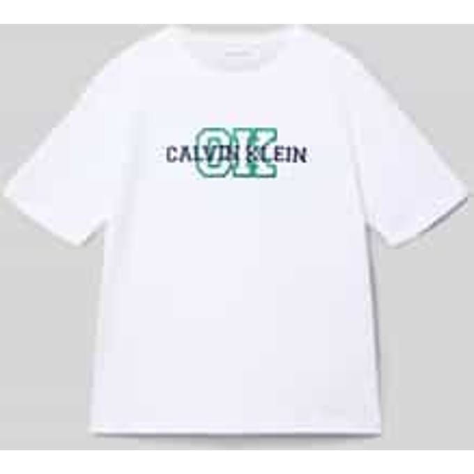 regular fit T-shirt van puur katoen