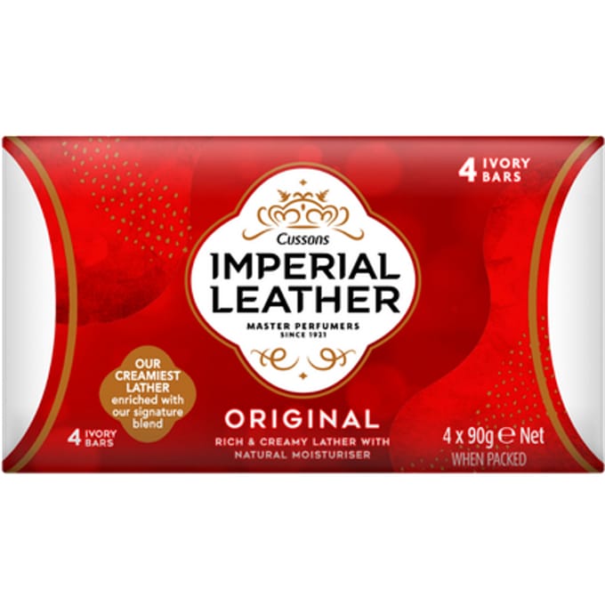 Imperial Leather Original Zeep - 4 x 90 g