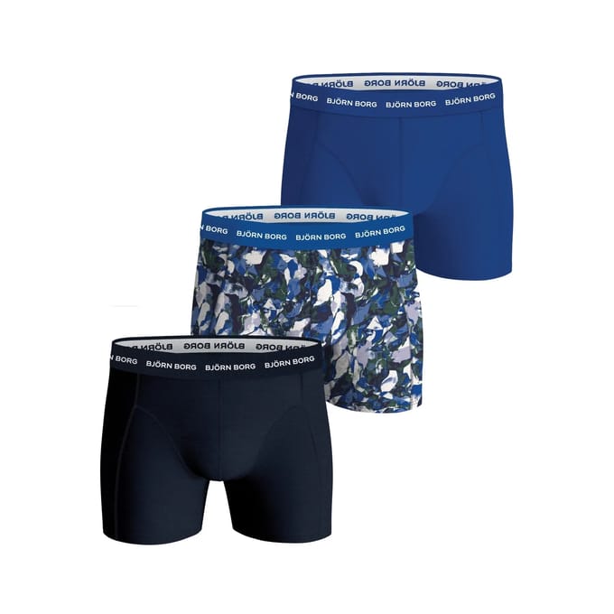 Rekbare katoenen boxer Björn Borg (x3)