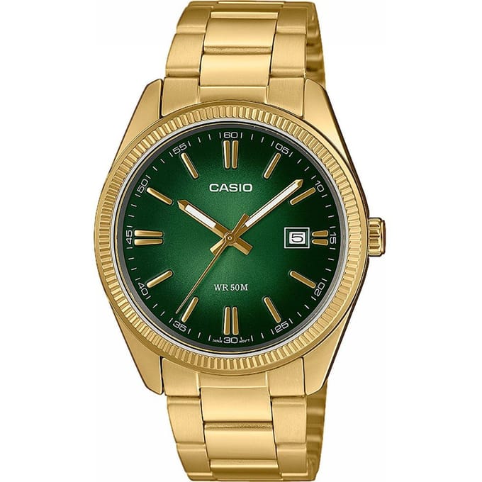 Casio MTP-1302PGC-3AVEF Timeless Collection Heren Horloge
