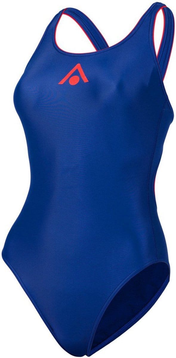 Aquasphere Essential Classic Back - Badpak - Dames - Blauw/Rood - 32