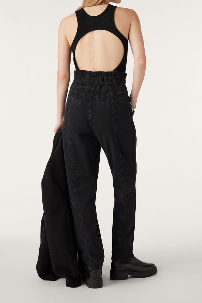 BA&SH Body Black Maat: M | Mouwloze Tops Outlet | Dames | Zwart