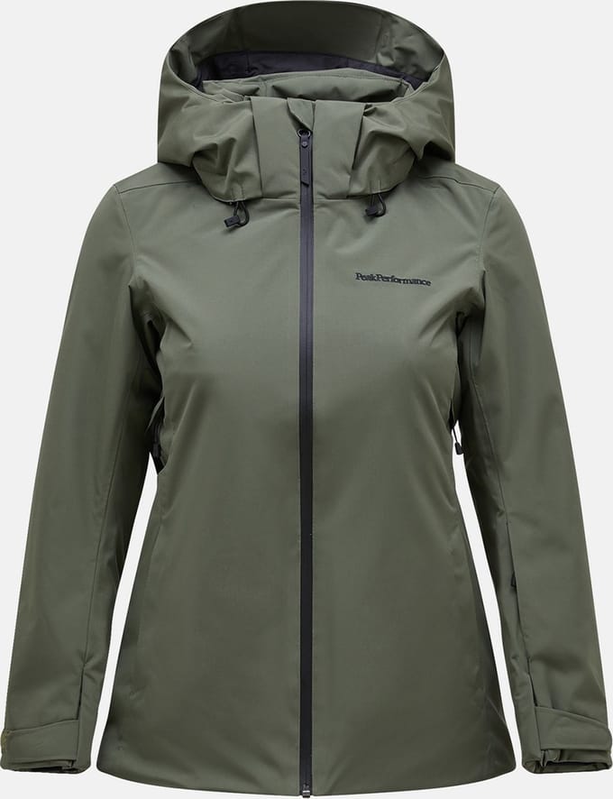 PEAK PERFORMANCE WOMEN'S ANIMA JACKET Pine needle-S