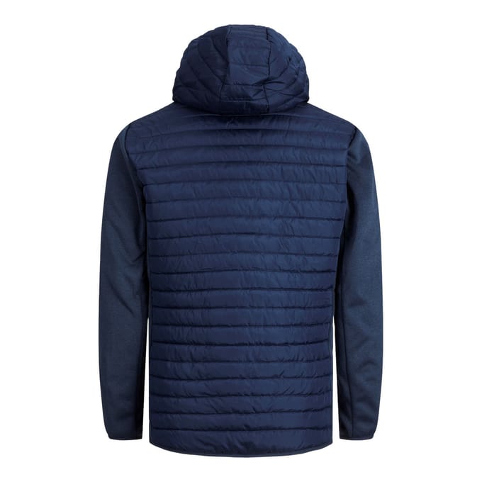 Jack & Jones - Heren Jas zomer Multi Quilted Jacket - Blauw - Maat XS