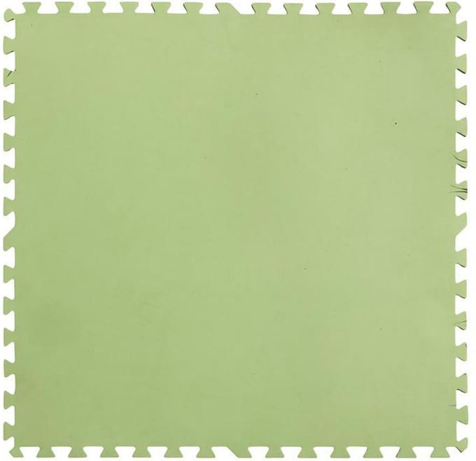 Gre Accessories Zwembadbodem Beschermer 4.5 Mm 9 Eenheden Groen 81 x 81 cm