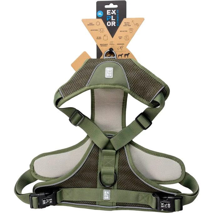 Klassieke hondenriem en harnas Duvoplus Ultimate Fit No-pull L