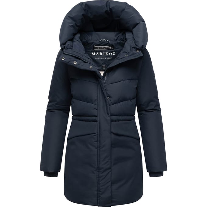 Marikoo dames winterjas Delilah met fleecevoering & verstelbare taille
