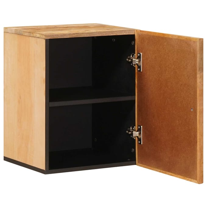 vidaXL - Hangkast - Bruin - 38 - x - 33,5 - x - 48 - cm - Massief - Mango - Hout