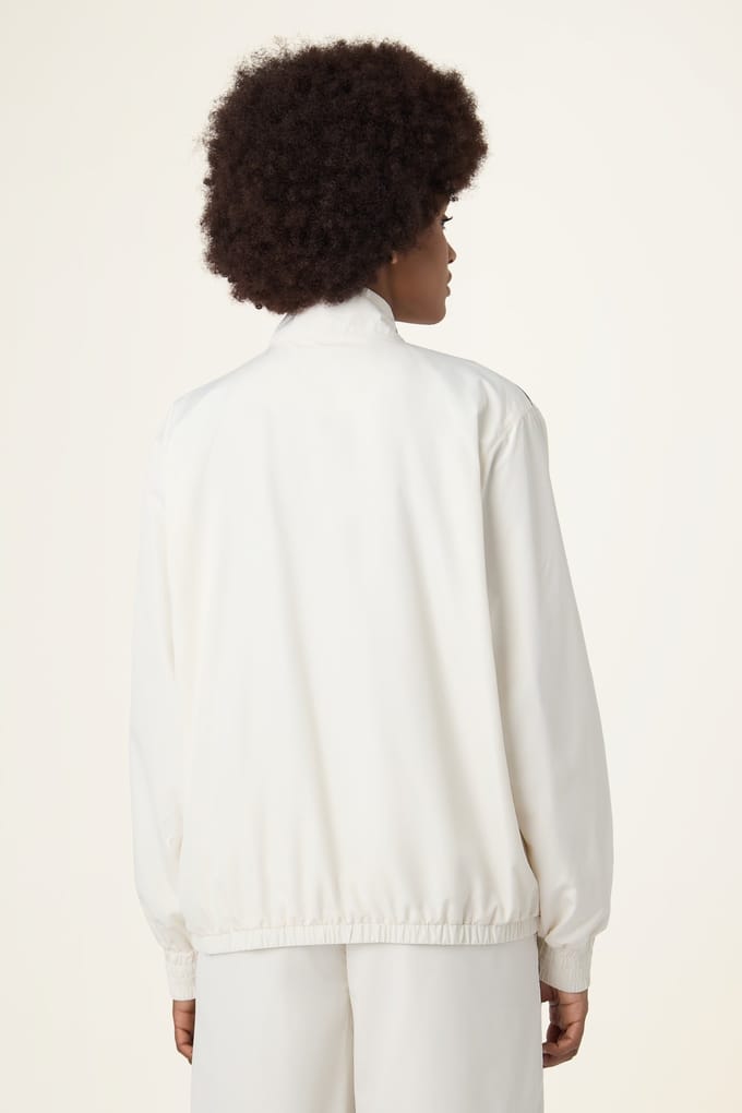 FILA San Siro Oversized Woven Track Jacket Egret Taglia: L | Giacche Outlet | Donna