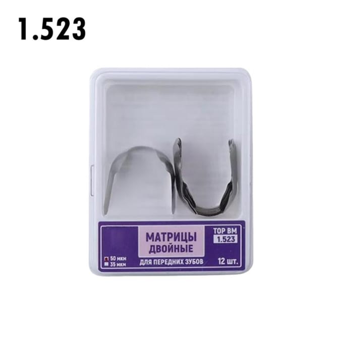 Tandheelkundige Proximale Anterior Strips Dubbele Matrices Groot Klein Voor Anterior Restauratie Matrix Systemen