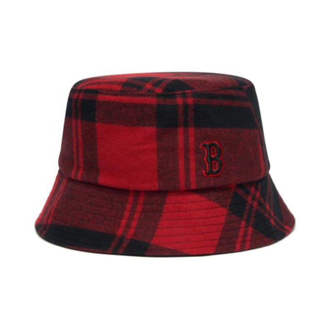 Chapeaux seaux en coton MLB Unisexes Rouge Mode 3AHTCW11643RDS 57 rouge