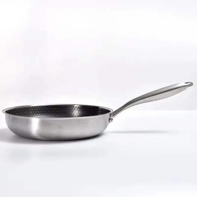 Cheffinger Hapjespan 24cm - Honingraat anti-aanbaklaag - Hexagon - Honeycomb