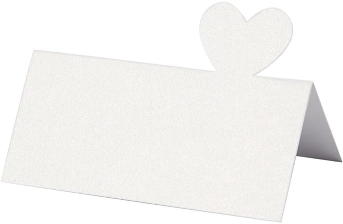 Naamkaarten, afm 8x8,5 cm, 120 gr, wit, 20 stuk/ 1 doos