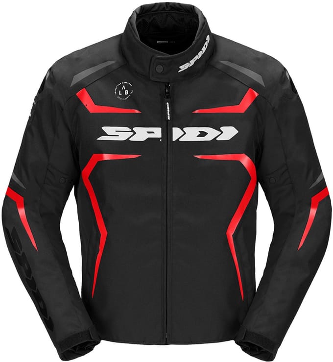 Spidi Sportmaster H2Out Jas Zwart Wit Rood - Jas