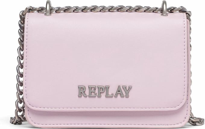 REPLAY Schoudertas Avondtas Crossbody Bag Cradle Pink Roze