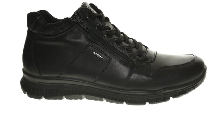 Zwart Comfortschoenen Leder Ara maat 46