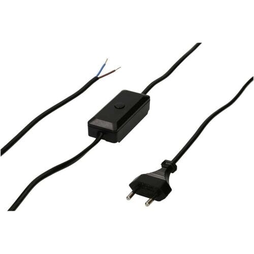 Max Hauri Snoerdimmer Universeel Zwart Schakelvermogen (max.) 100 W 1 stuk(s)