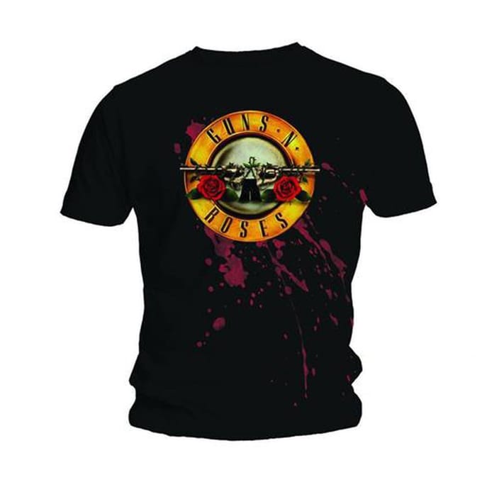 Guns N' Roses - Bullet Heren T-shirt - S - Zwart