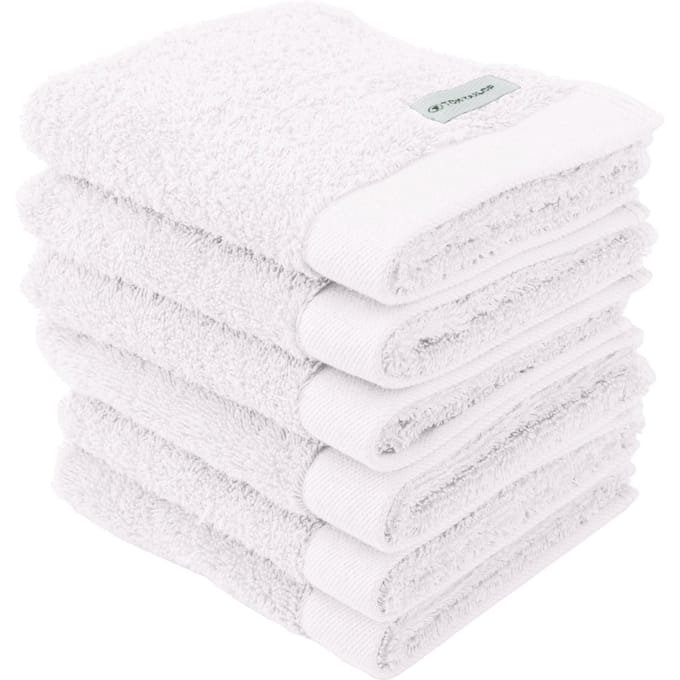 Tom Tailor Gastendoekje Color Bath Guest Towel Een maat, 30x50 Set van 6