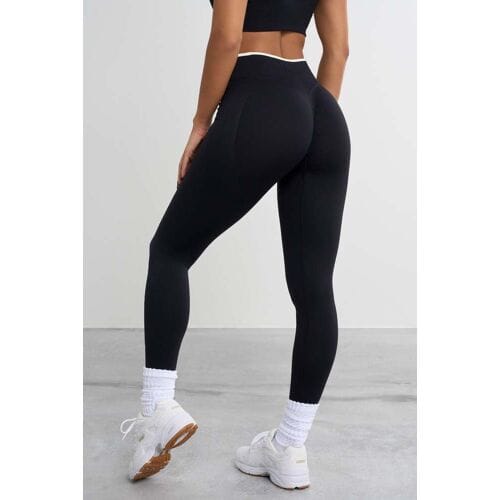 FAMME Forme Blanc Leggings Black M
