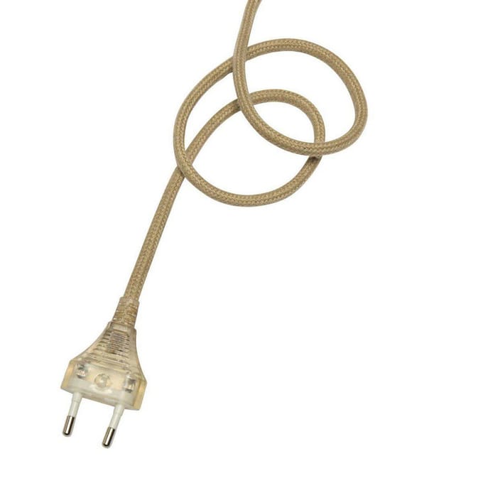PR Home hanglamp Ester, blauw, Ø 17 cm, stekker, E27