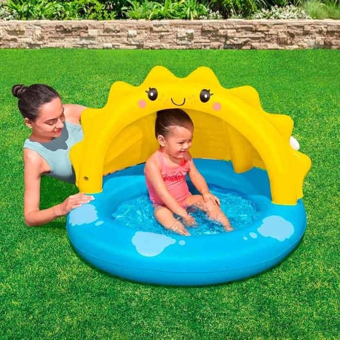 Opblaasbaar Kinderzwembad Bestway Zon 101 x 97 x 71 cm