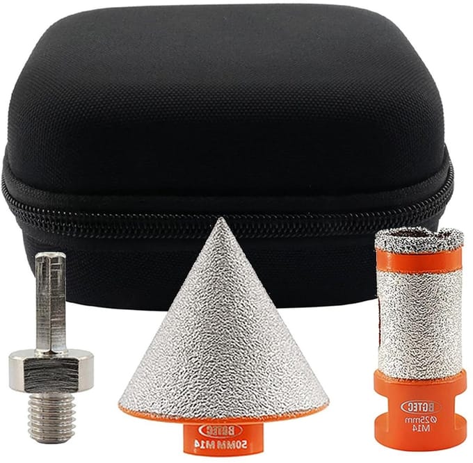 Diamant Boor Bit Set - Gat Zaag Kit - Materiaal Boren - Vacuüm Gesoldeerd - 25 mm - Niet gespecificeerd