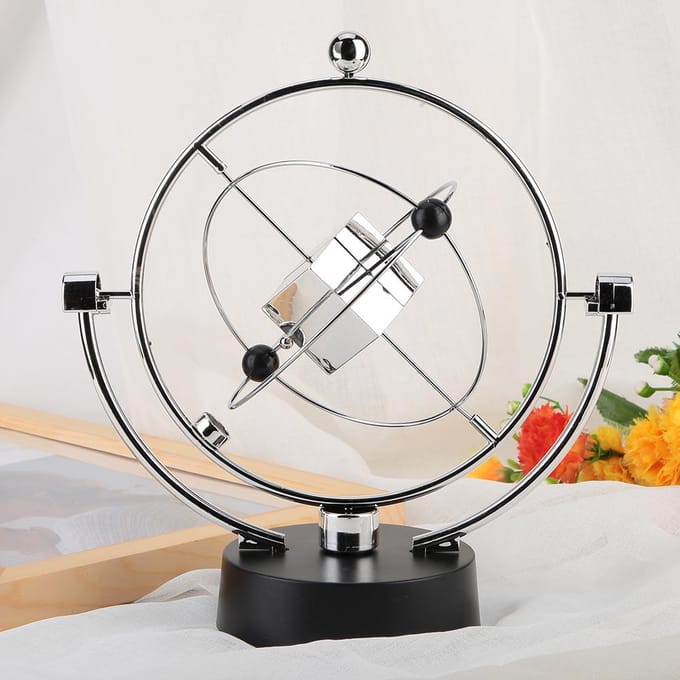 Magnetische Schommel Kinetische Orbitale Ambachtelijke Bureau Decoratie Newton Pendel white
