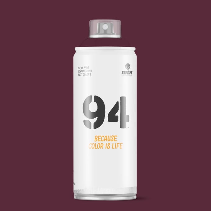 MTN94 Bitacora Rode spuitverf - 400ml lage druk en matte afwerking