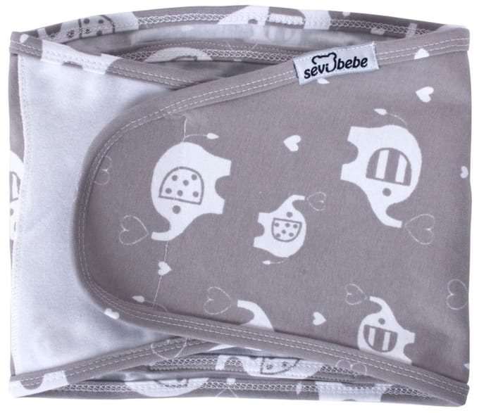 Sevibaby Baby Elephants Inbaker Wrap