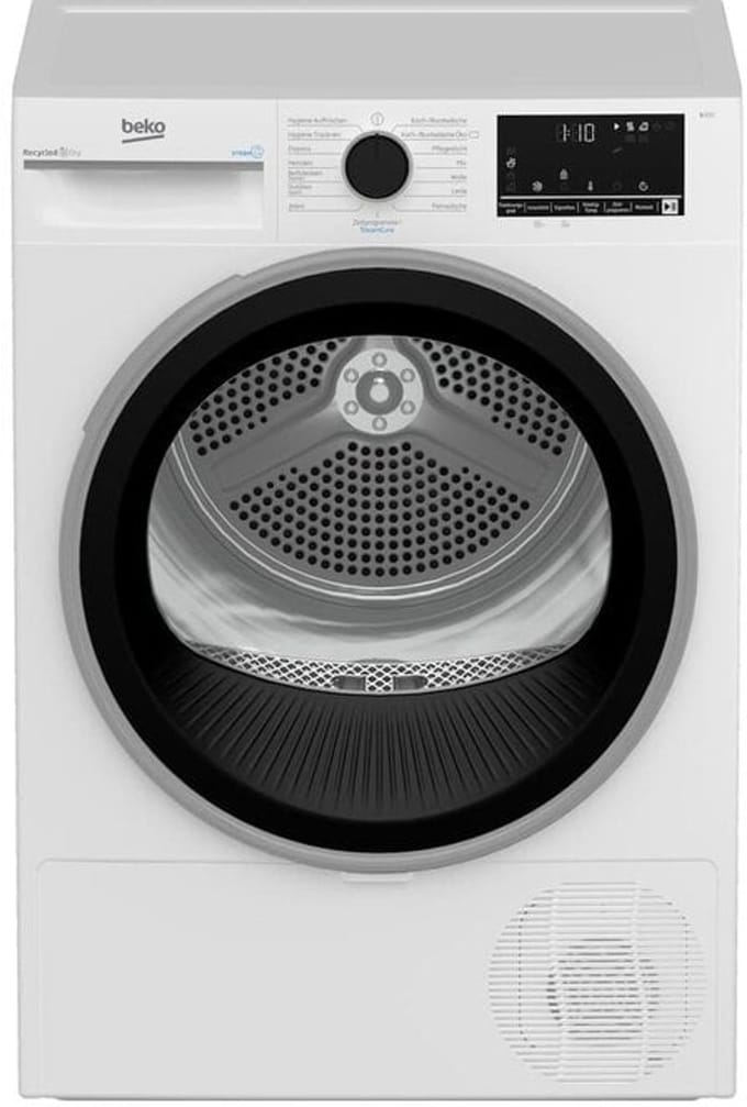 Beko B3T3249S | Warmtepompdroger | 9 kg | C | Taaldisplay Duits