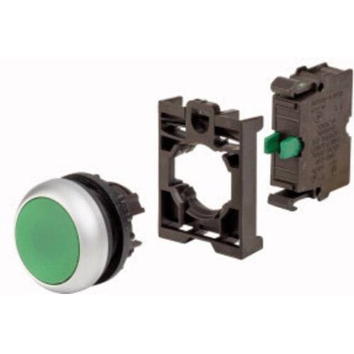 Eaton 110934 M22-D-G-K10-BVP Druktoets Kunststof frontring Knop 1 stuk(s) Package