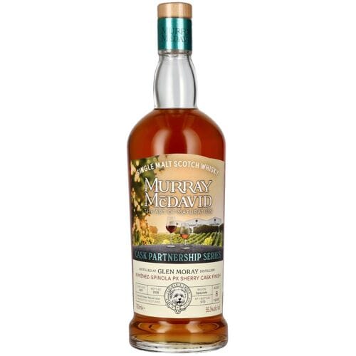 Murray McDavid Whisky Murray McDavid PARTNERSHIP SERIES 8 Years Old GLEN MORAY PX Sherry Cask 2017 55,3% Vol. 0,7l