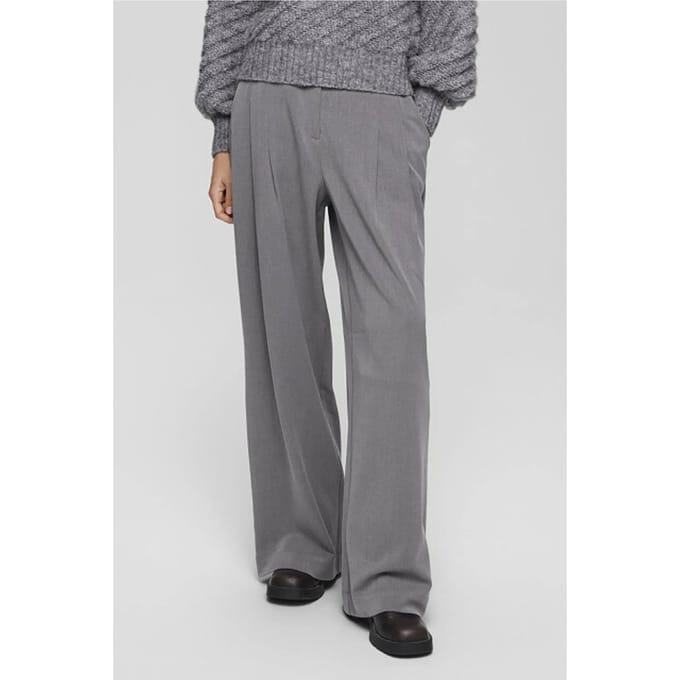 MSCH Copenhagen Mschhenrika Hw Pants Broeken Dames - Donkergrijs - Maat S