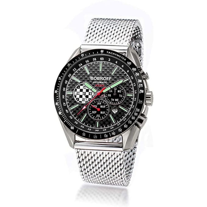 Bobroff Heren Horloge BF0012V2-S001 42mm 10 ATM