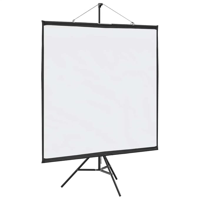 vidaXL - Projectiescherm - met - statief - 81 - inch - 1:1