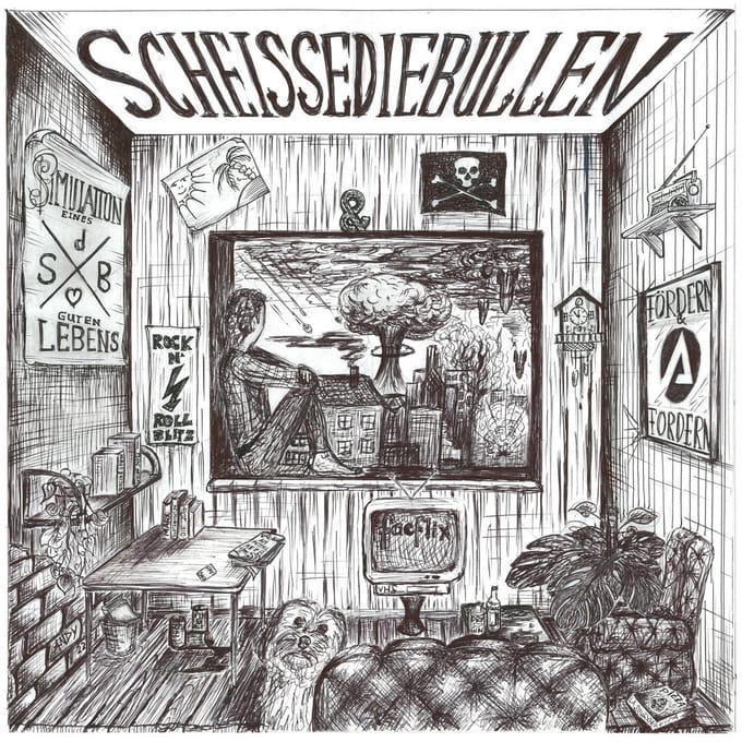 Scheissediebullen - Simulation Eines Guten Lebens (LP)