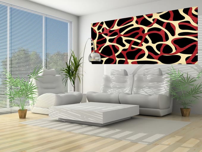 Abstract Art Photo Wallcovering