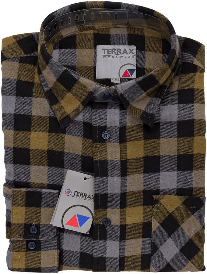 TERRAX kleding 81032-2501 Flanellen overhemd 105 cm