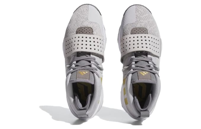 Adidas Dame 8 EXTPLY 'Light Solid Grey Gold Metallic' 39 white