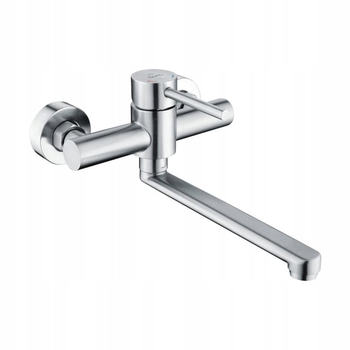 Duro Acero Wandkraan RVS 25cm - Stijlvol en Duurzaam