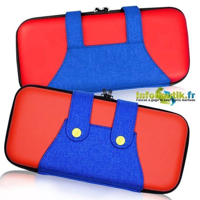 Housse de protection Rouge pour Console Nintendo Switch / OLED / LITE