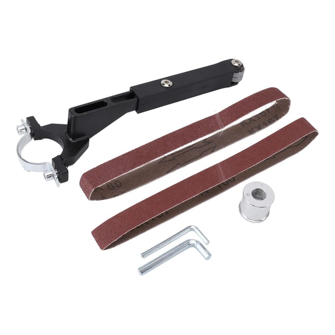 Adaptateur de ponceuse à bande pour meuleuse d'angle, accessoire de polisseuse pour ponceuse à bande pour modèle 100