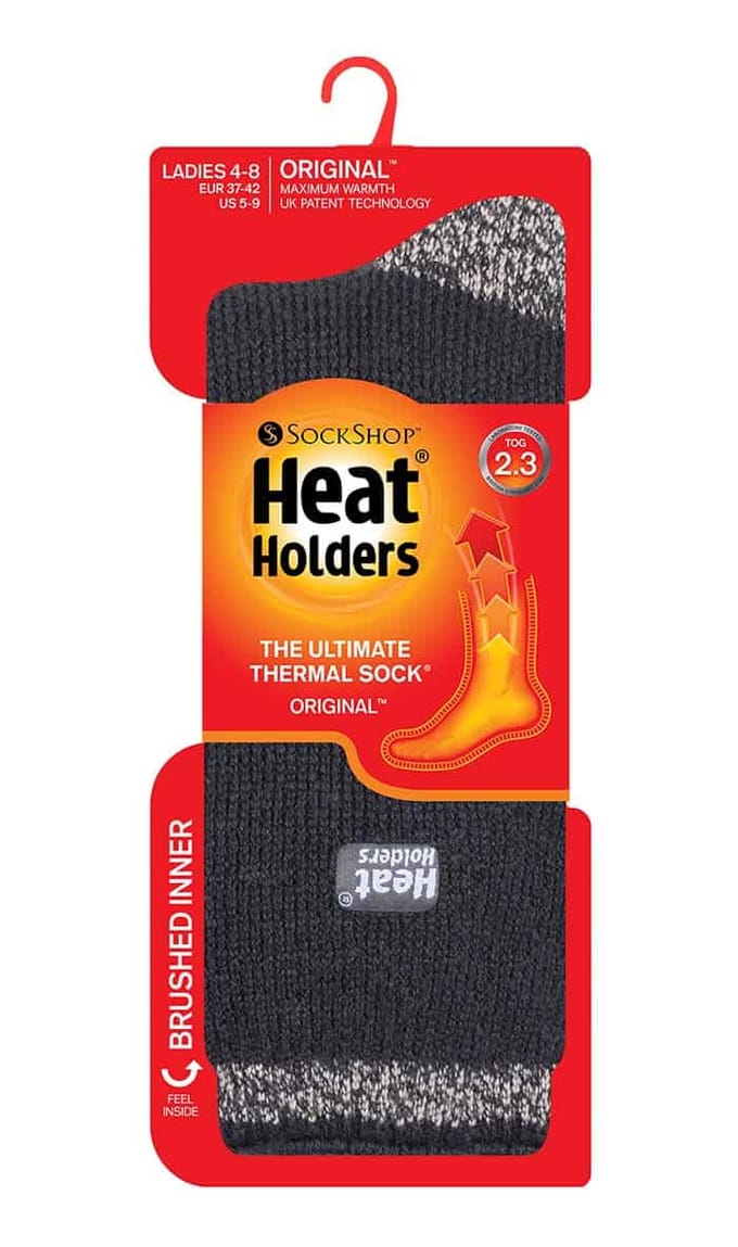 Heat Holders - Thermische sokken met damespatroon - Kimcote