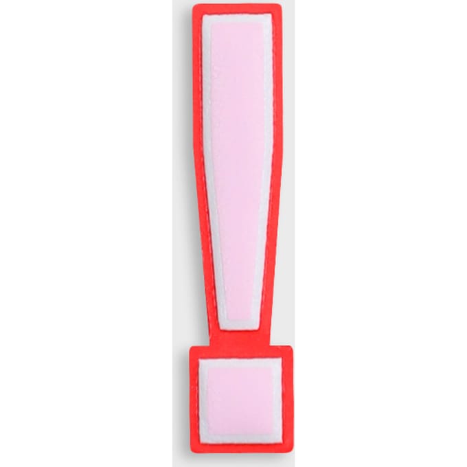 exclamation Letter Sticker