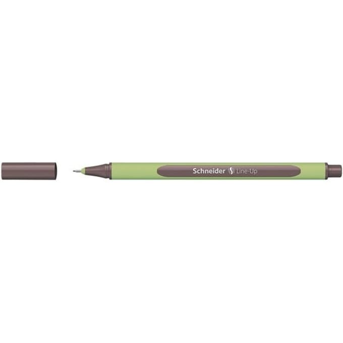 Schneider fineliner - Line-Up - lijnbreedte 0,4mm - topaz-brown - S-191018