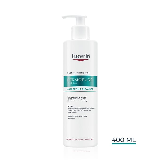 Eucerin Dermopure Clinical Correcting Cleanser 400ml