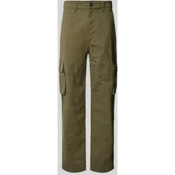 Cargobroek met labeldetail